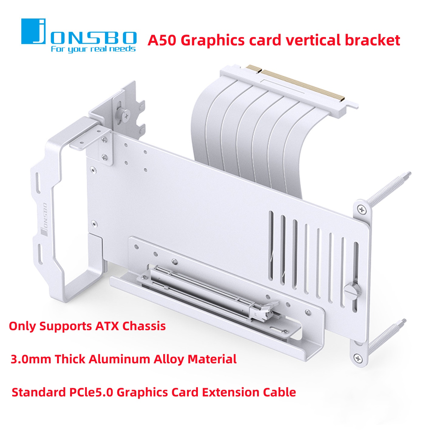 Vertical Gpu Bracket - JONSBO A50 알루미늄 GPU 수직 마운트