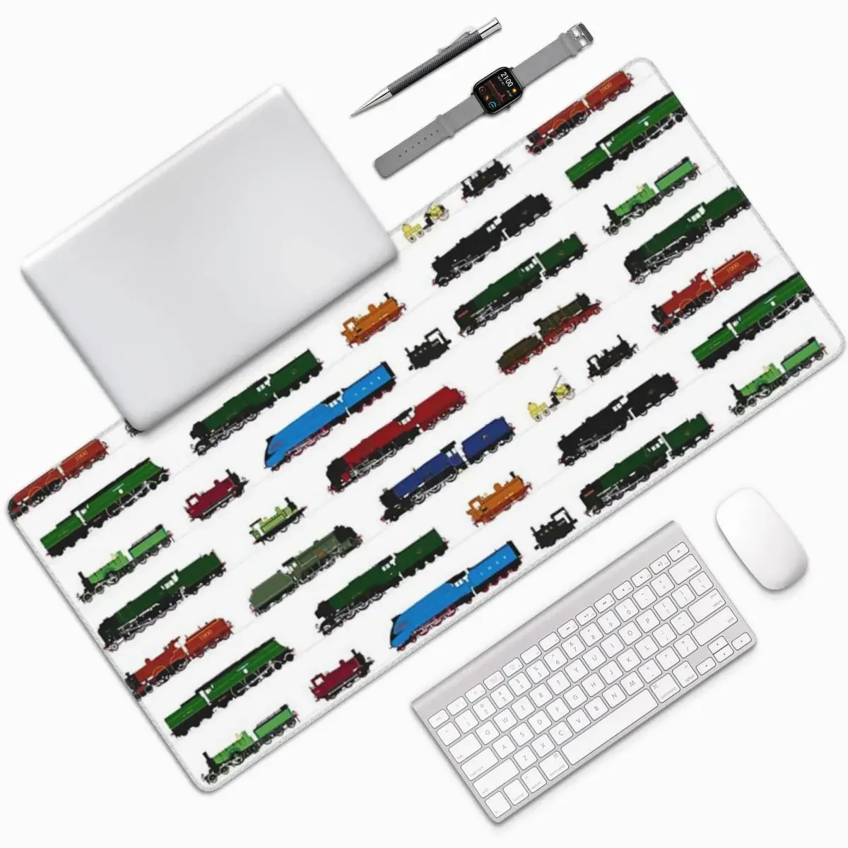 Gaming Accessories Icon - 영국의 상징적인 증기 기관차 대형 마우스