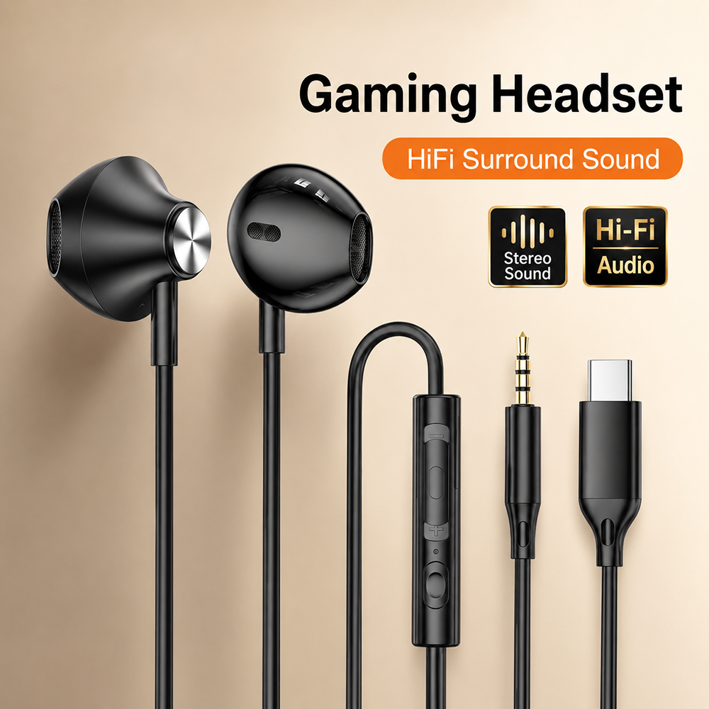 Gaming Accessories Iphone - HiFi 서라운드 헤드폰 iPhone 용 베이스