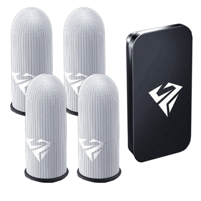 Gaming Accessories Kit - 게이머 손가락 슬리브, 땀 방지, 게이머