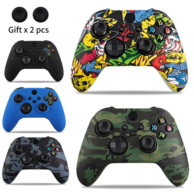 Xbox 시리즈 X/S 컨트롤러용 소프트 실리콘 케이스 - Gaming Accessories Xbox Series X 리뷰 및 가격