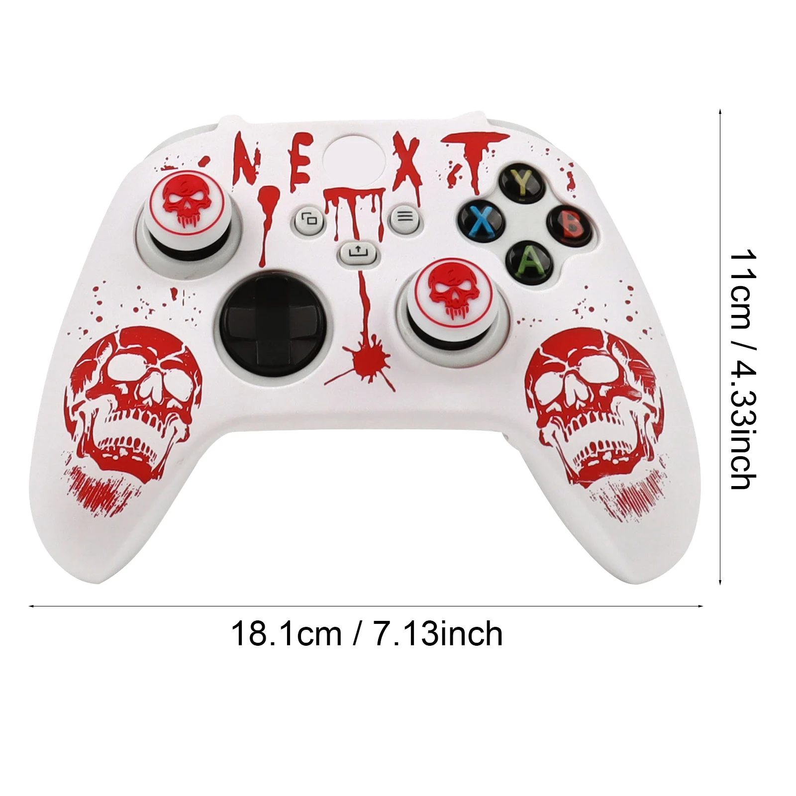 Xbox 시리즈 X 게임패드용 레이저 각인 실리콘 커버 - Gaming Accessories Xbox Series X 리뷰 및 가격