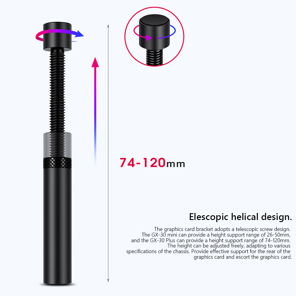 그래픽 카드 GPU 브레이스 지원 수직 텔레스코픽 회전 - Vertical Gpu Bracket 리뷰 및 가격