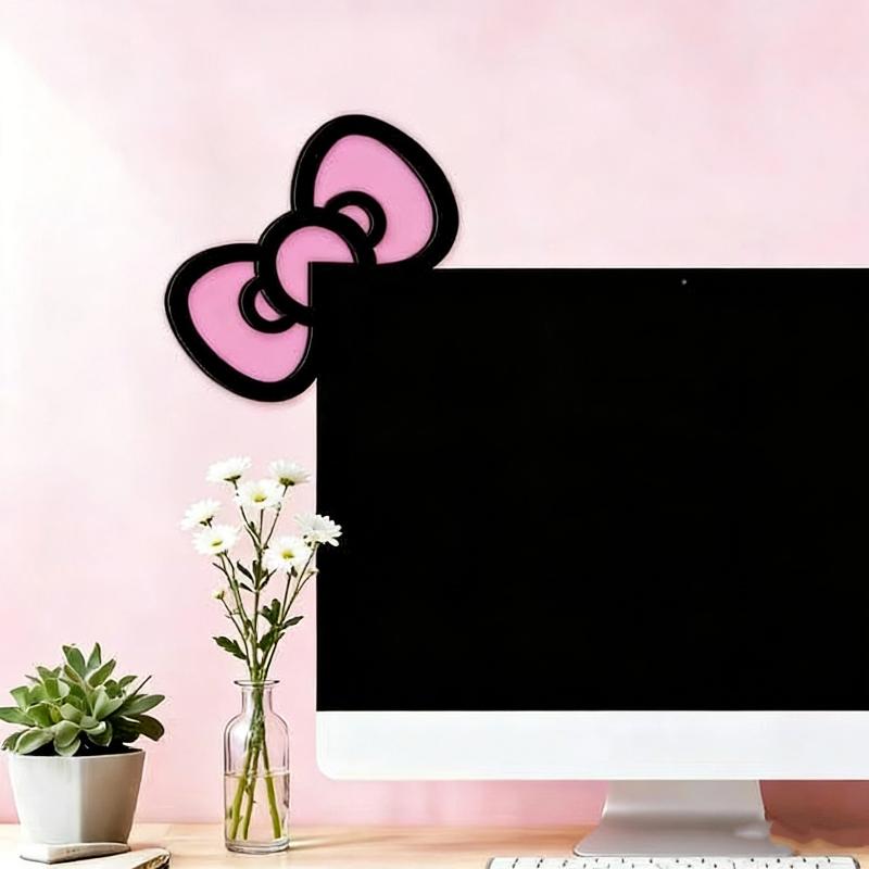 새로운 1/2Pcs 나무 Bowknot PC 액세서리  - Gaming Office Accessories 리뷰 및 가격