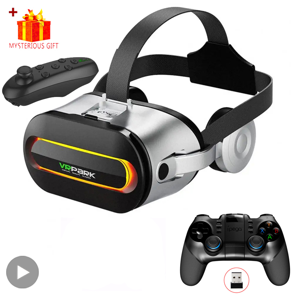 비아르 3D 가상 현실 VR 안경 헤드셋 블루투스 기기 - Gaming Accessories Vr 리뷰 및 가격