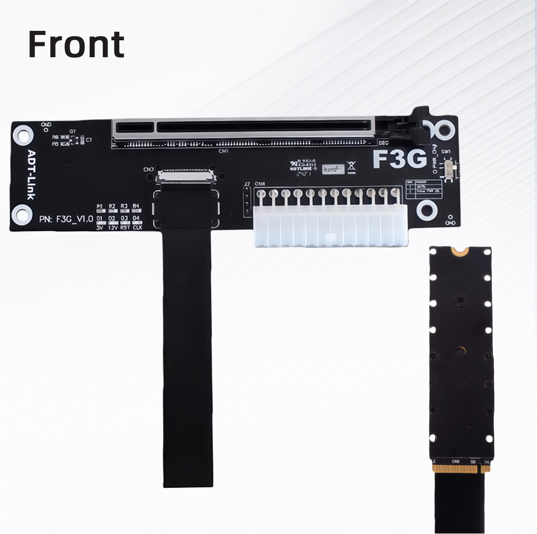 ADT-Link M.2 NVMe GPU 도크 PCIe  - Vertical Gpu Bracket 리뷰 및 가격