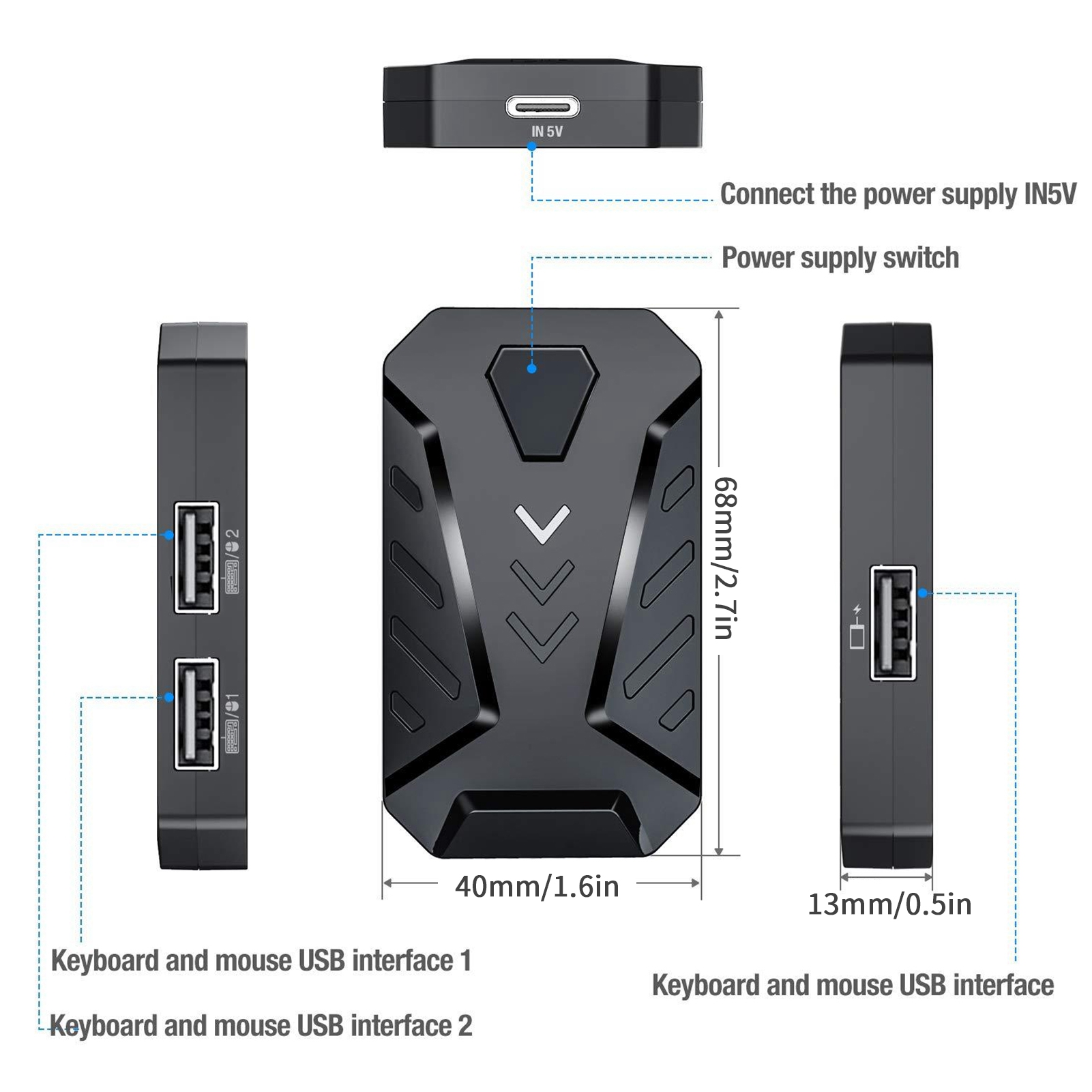 게임용 키보드 마우스 변환기 어댑터 안드로이드/하모니오 - Xiaomi Gaming Accessories 리뷰 및 가격