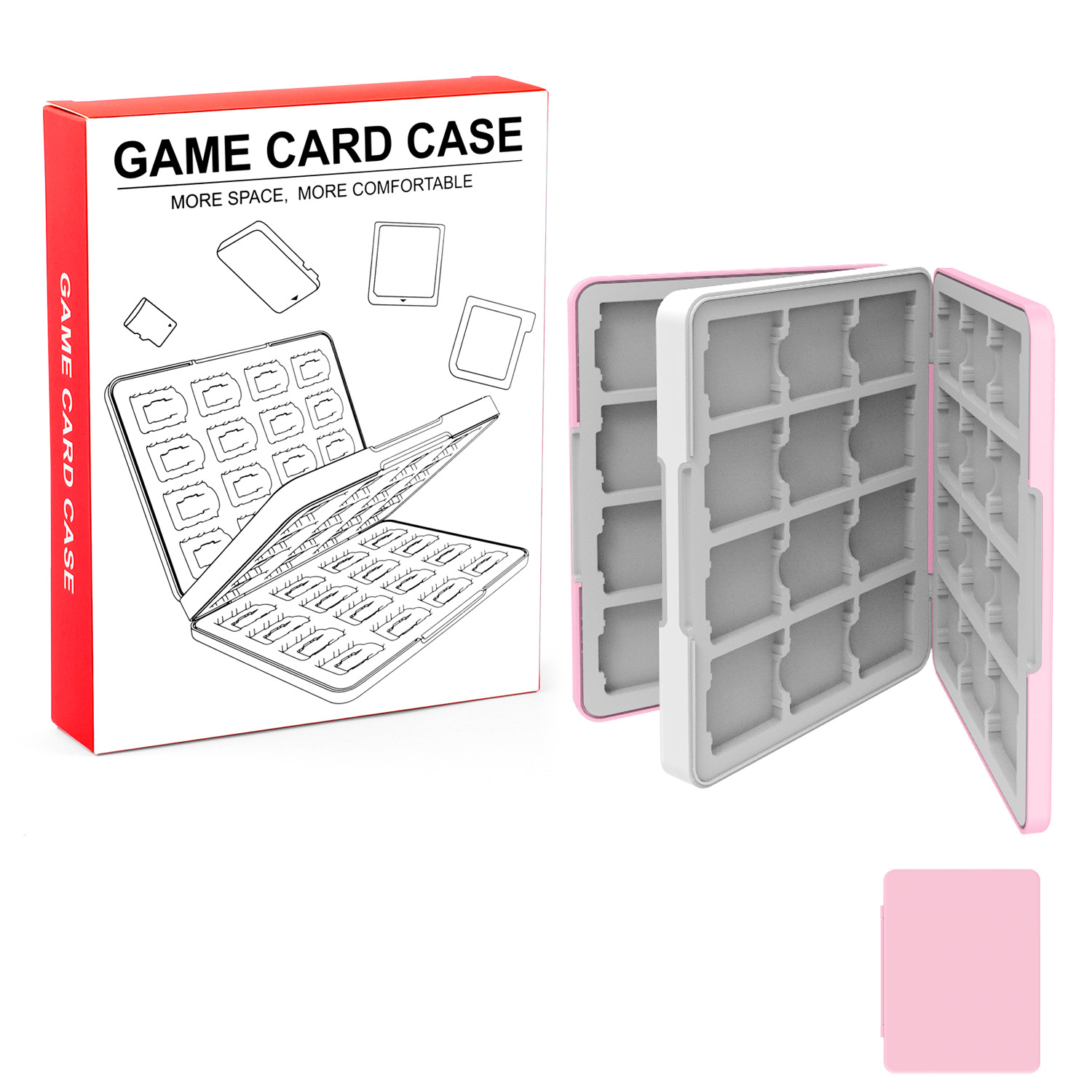 48 in 1 게임 카드 메모리 카드 보관함 홀더 (N - Gaming Accessories Box 리뷰 및 가격