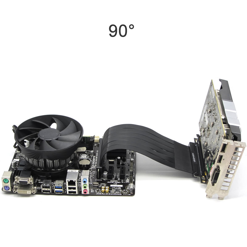 PCIe 라이저 케이블 그래픽 카드 연장 케이블 GPU - Vertical Gpu Bracket 리뷰 및 가격