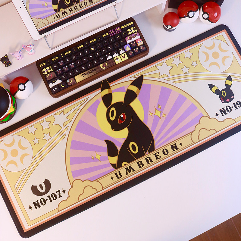포켓몬 Umbreon Espeon Leafeon 초대형 - Gaming Office Accessories 리뷰 및 가격
