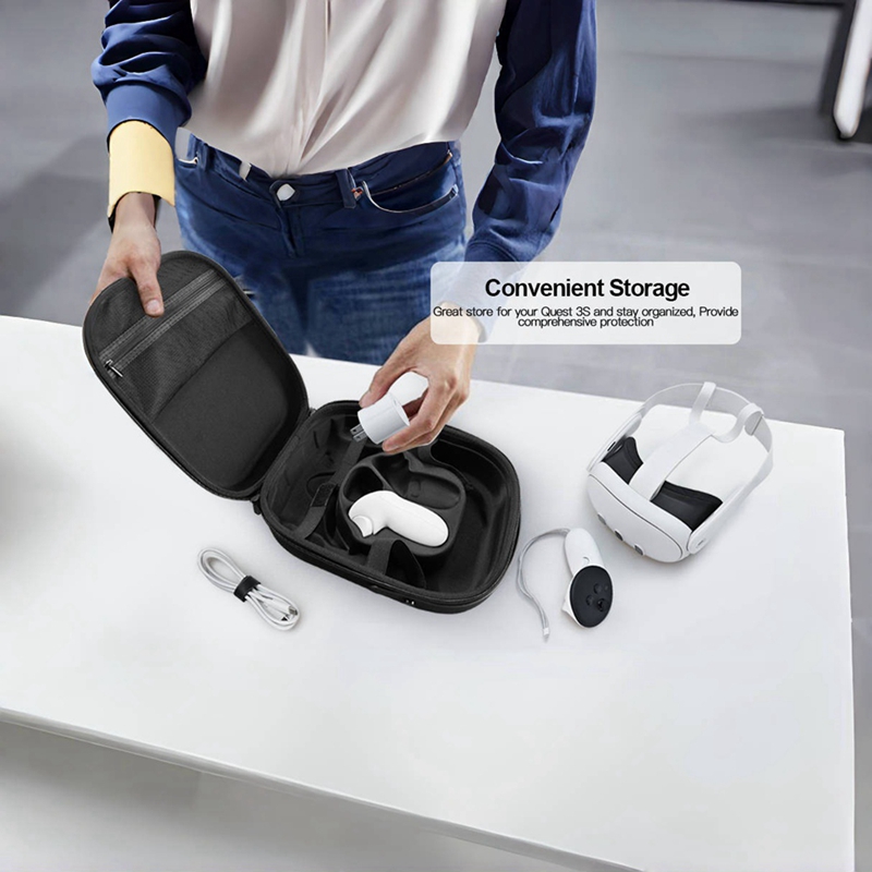 3S VR 게임용 헤드셋 컨트롤러용 휴대용 케이스 퀘스 - Gaming Accessories Vr 리뷰 및 가격