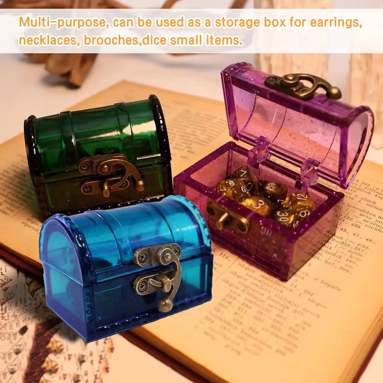 잠금 클램프가 있는 주사위 상자 몰드, 레진 에폭시 몰 - Gaming Accessories Box 리뷰 및 가격
