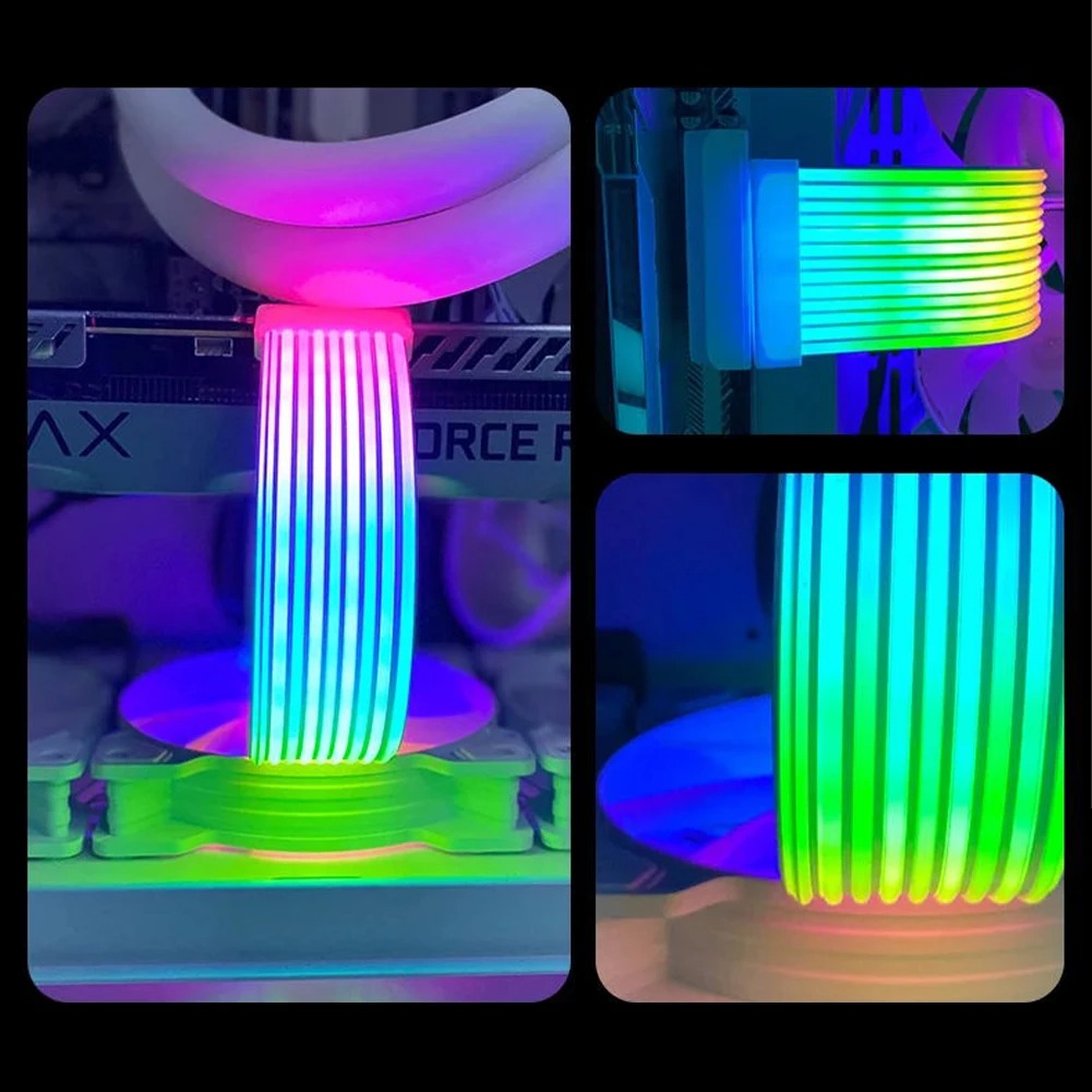 PC RGB 라이트 스트립, PC RGB GPU 케이블 - Vertical Gpu Bracket 리뷰 및 가격