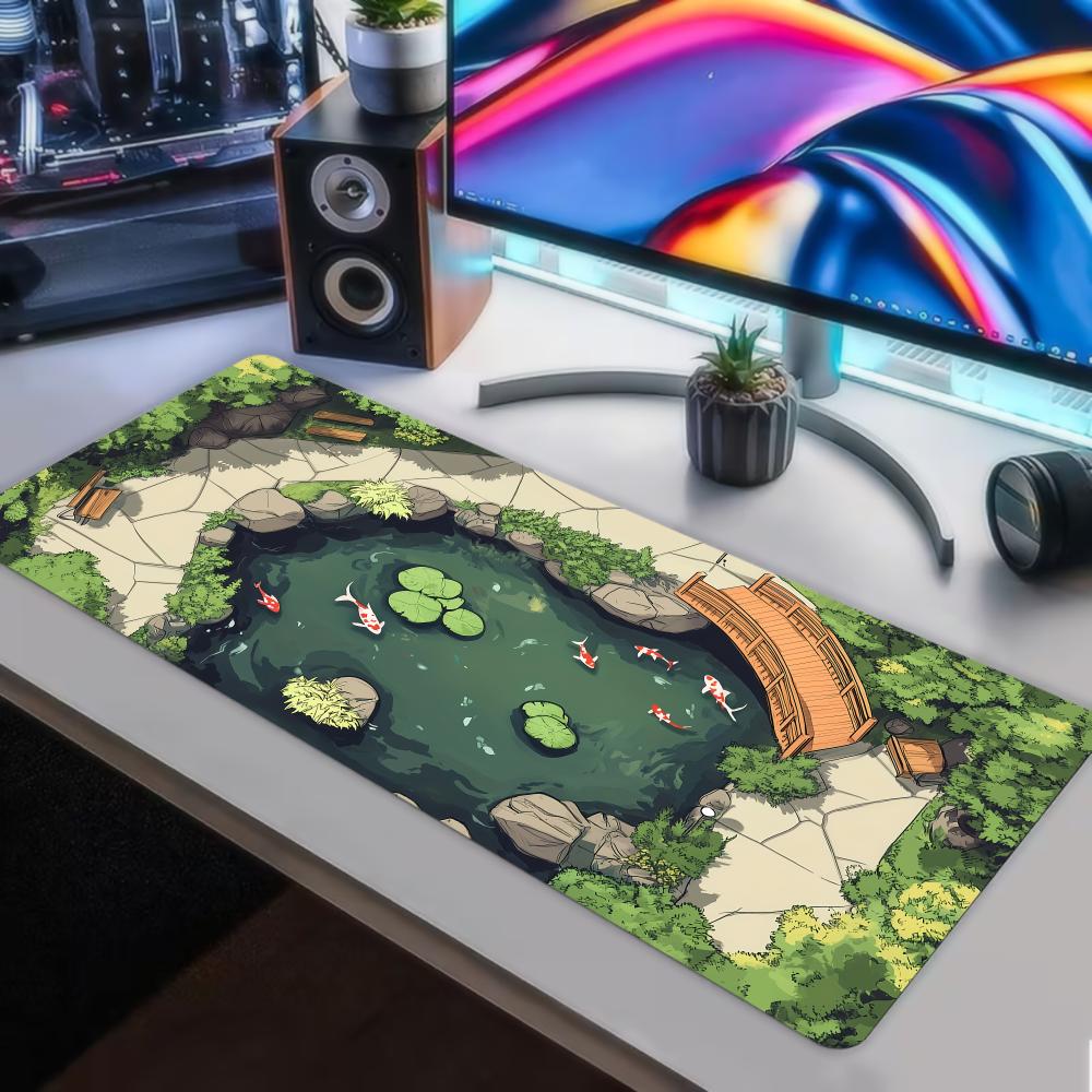 세레네 젠 가든 폰드 패드 대형 마우스 패드 엣지 록킹 - Zen Gaming Accessories 리뷰 및 가격
