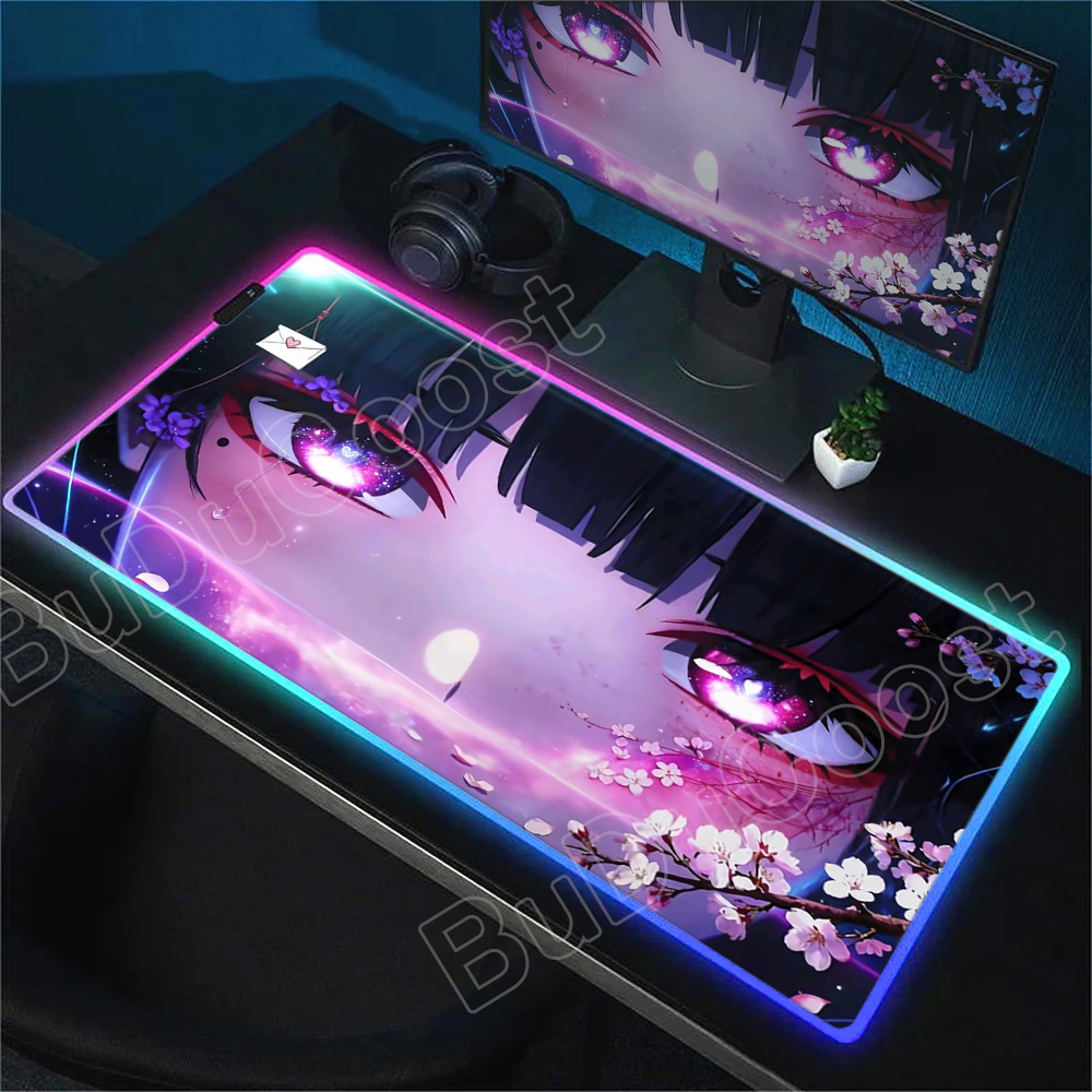 새로운 RGB JK 소녀 치사 마우스 패드 XXL 게이 - Gaming Accessories Girls 리뷰 및 가격