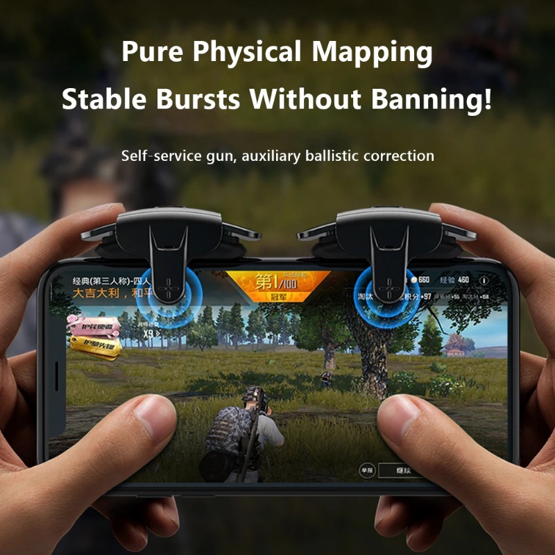 AK05 게임 컨트롤러 PUBG 모바일 폰용 발사 조준 - Gaming Accessories Iphone 리뷰 및 가격