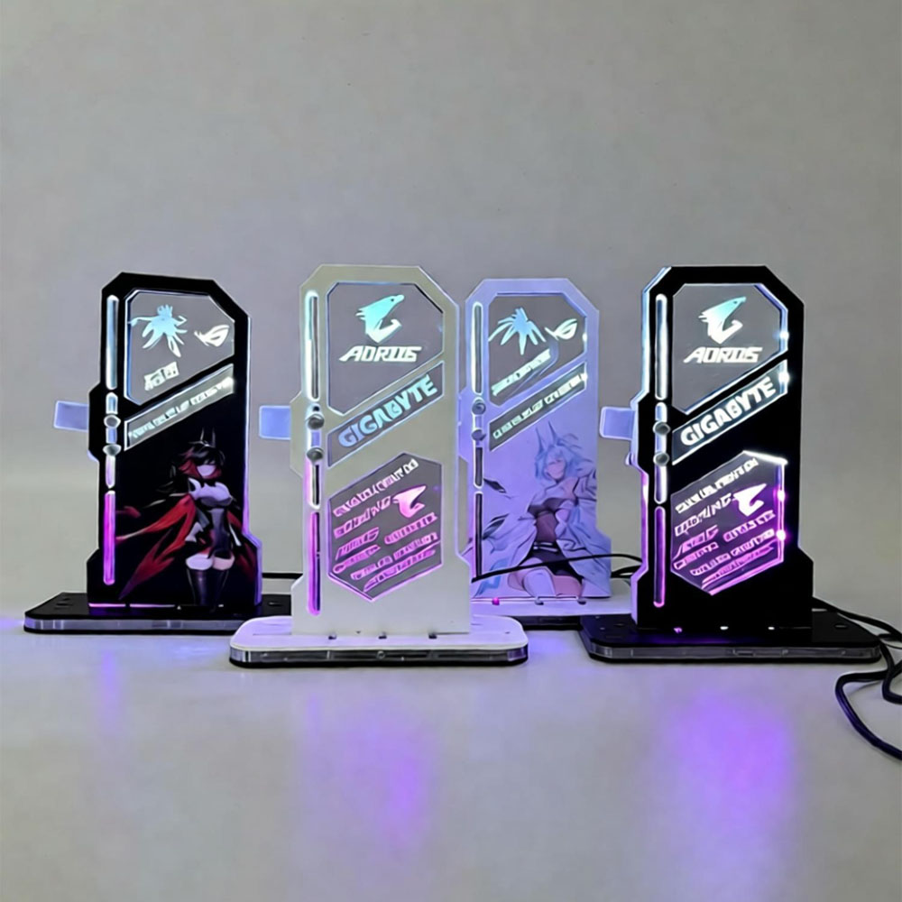 DIY 미러 VGA 홀더 ARGB 게이머 캐비닛 509 - Vertical Gpu Bracket 리뷰 및 가격