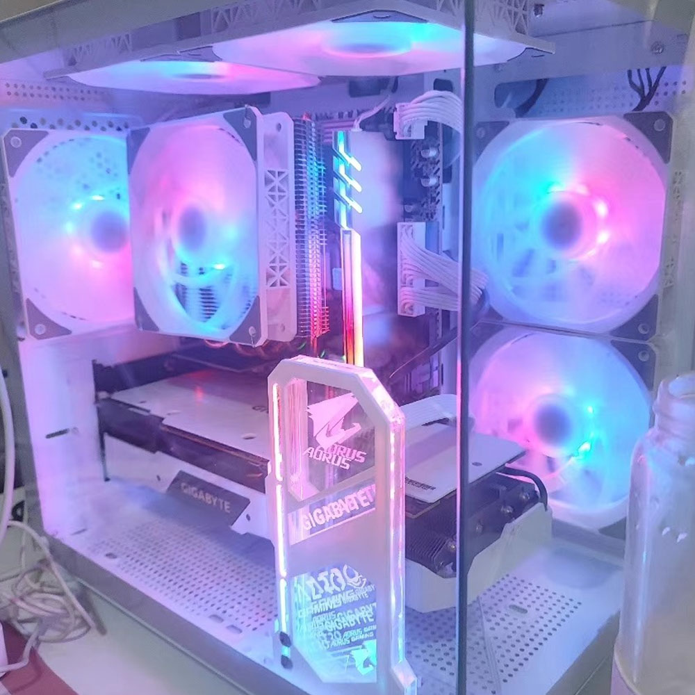 DIY 미러 VGA 홀더 ARGB 게이머 캐비닛 509 - Vertical Gpu Bracket 리뷰 및 가격